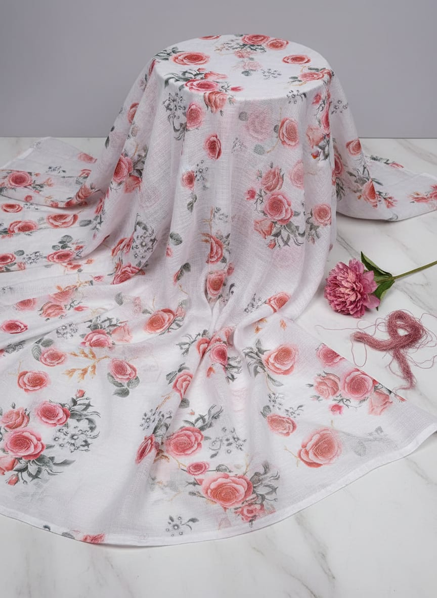 A Print That Blooms with Timeless Grace