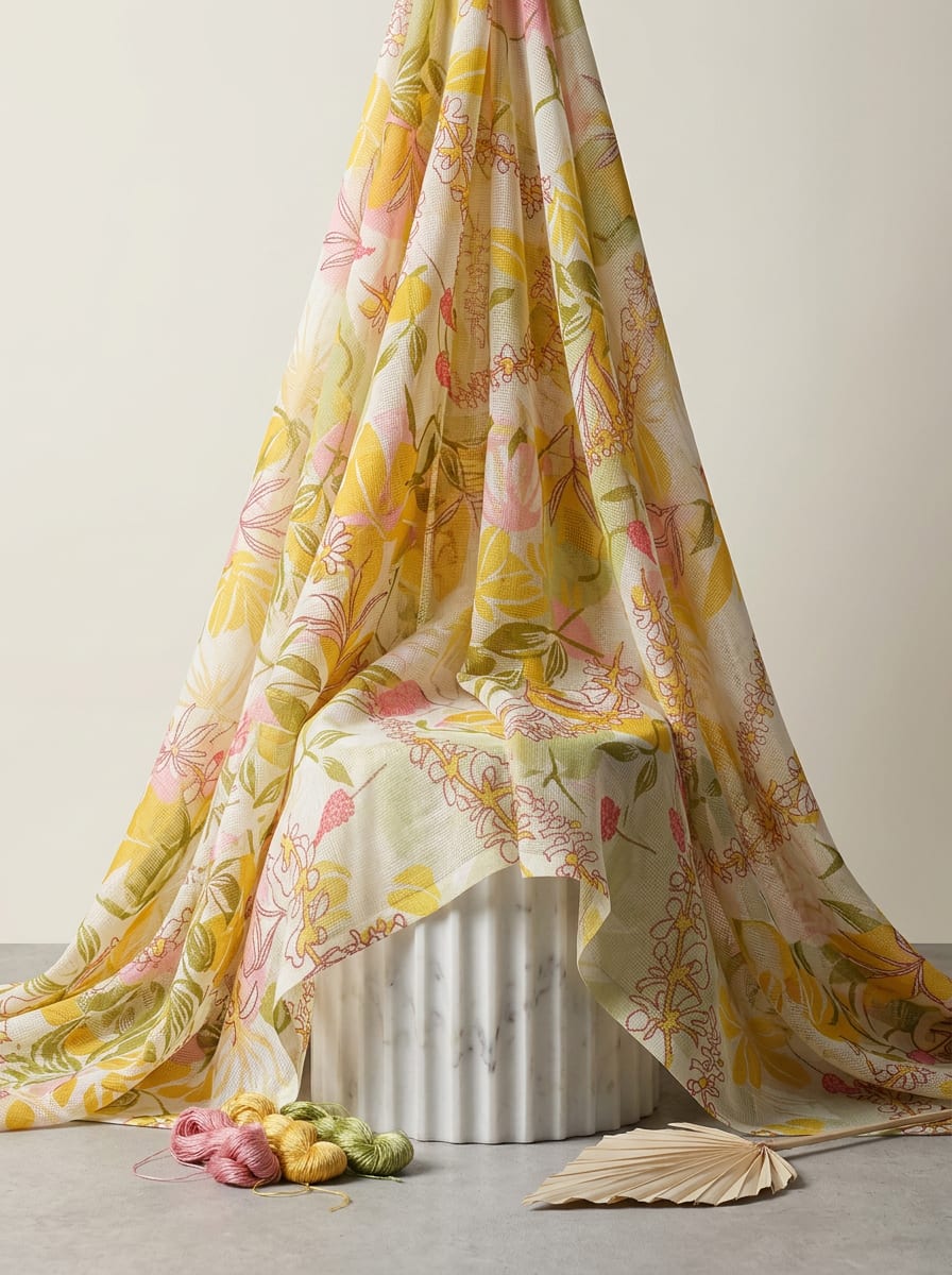 A Print that Breathes with Summer Air
