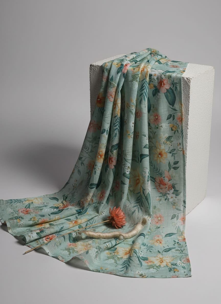 A Print that Breathes with Summer