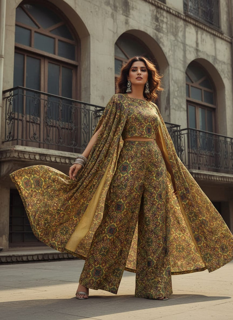 Paisley Print Kota Doria Fabric