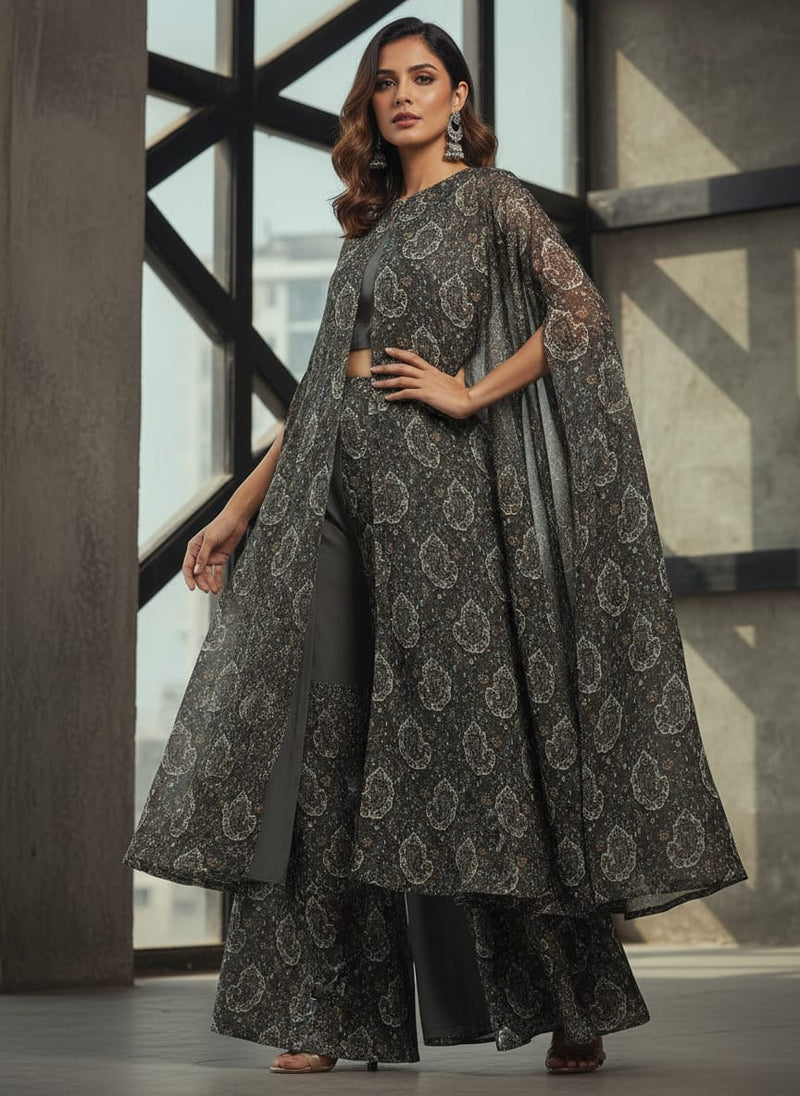 Paisley Print Kota Doria Fabric