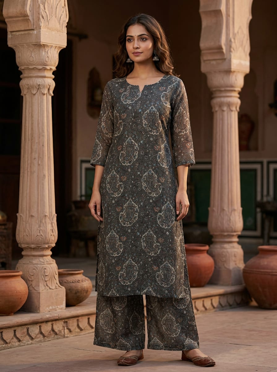 A Quietly Elegant Ethnic Motif