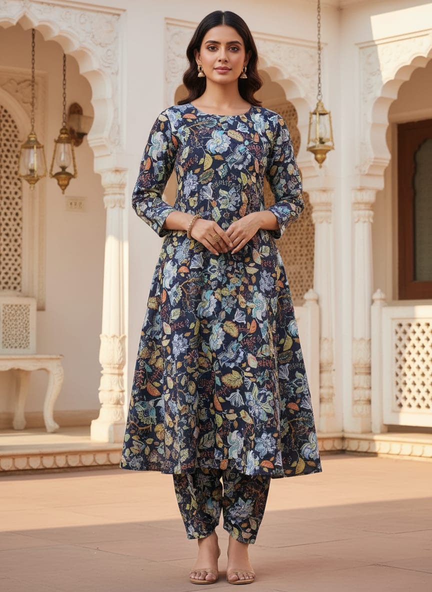 A Bohemian Print with Folkloric Charm