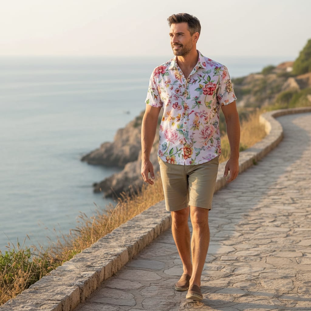 Multicolor Floral Printed Muslin Fabric