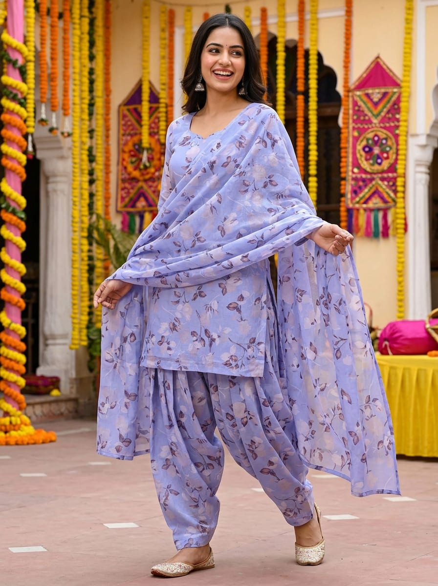 A Floral Print Whispering of Calm Afternoons