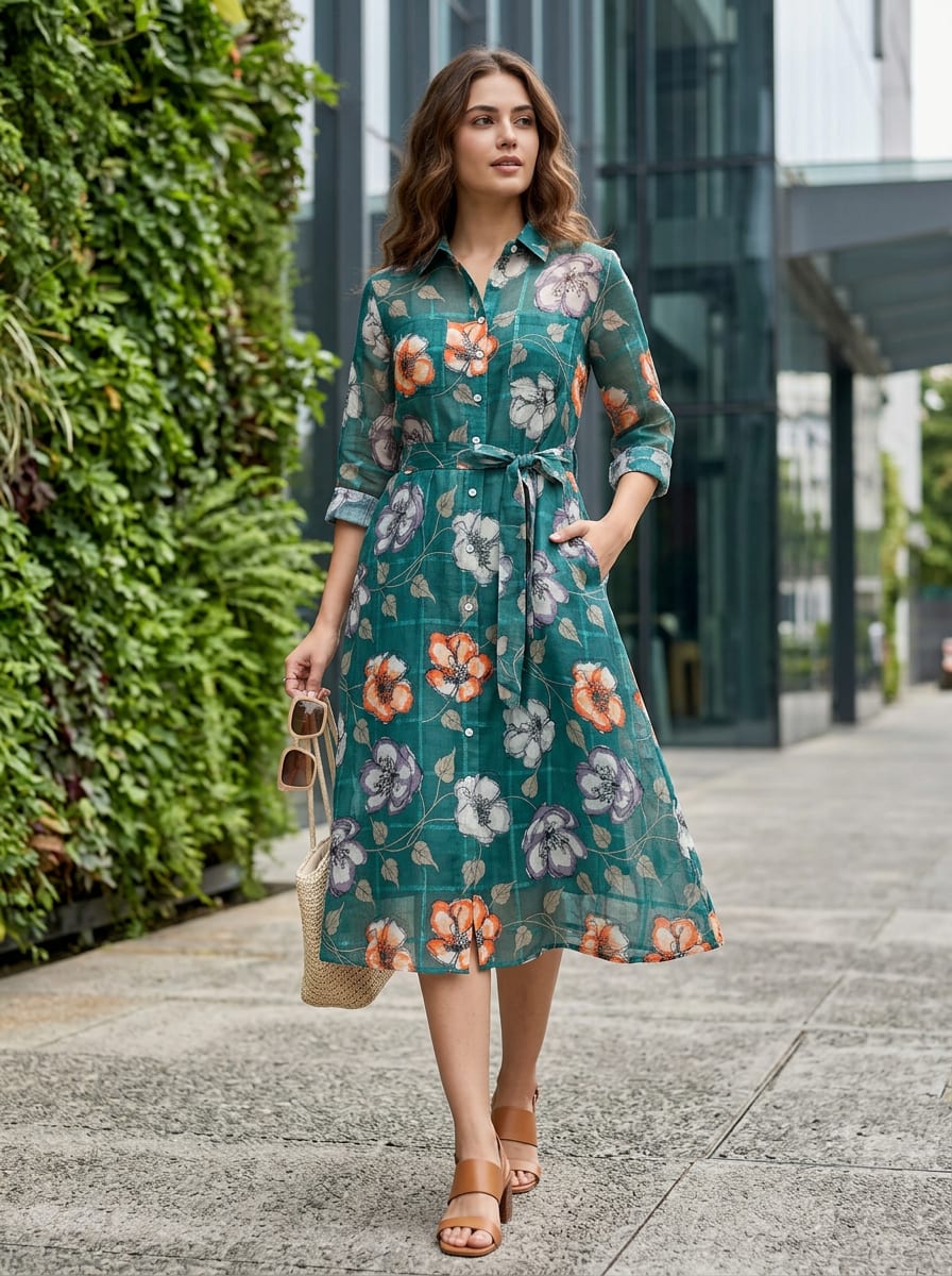 Where Painterly Florals Meet Modern Geometry