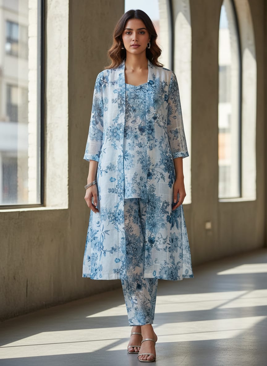 Where Classic Florals Meet Modern Geometry