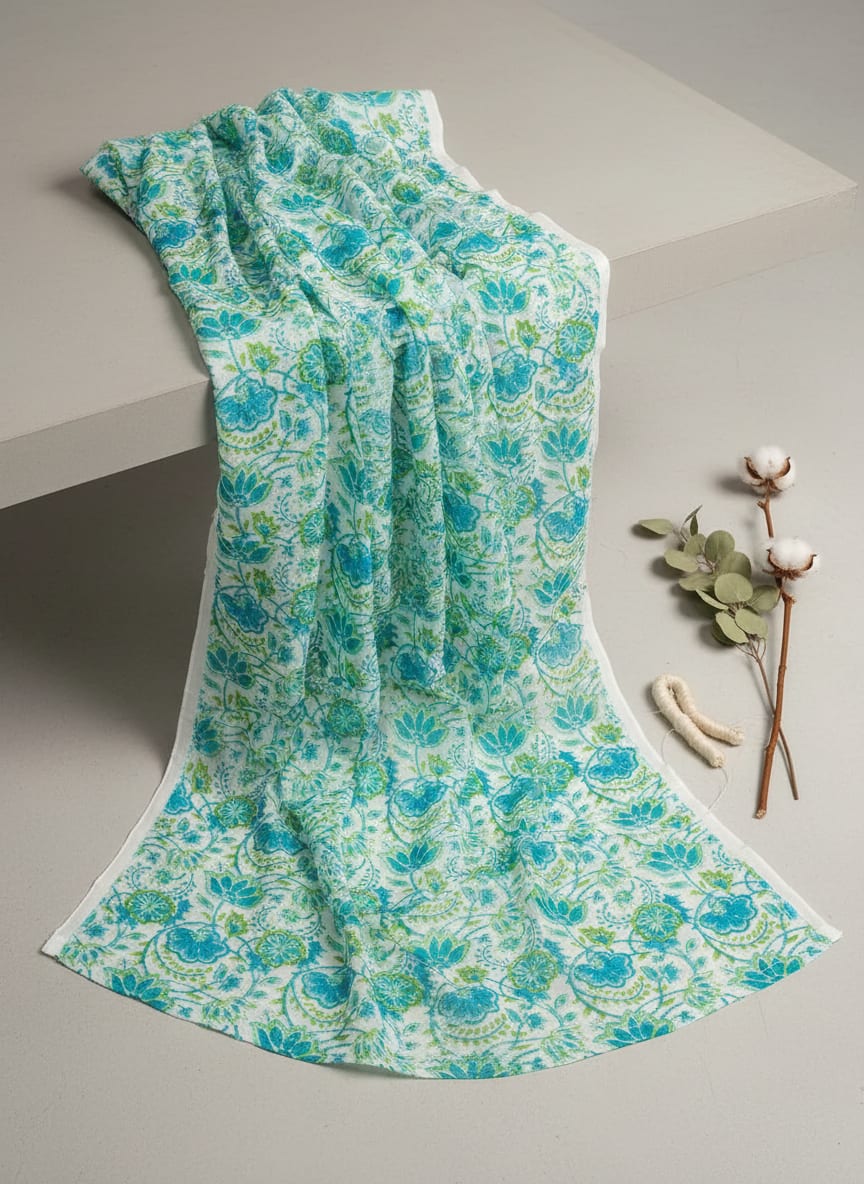 A Print with a Hand-Blocked Heart