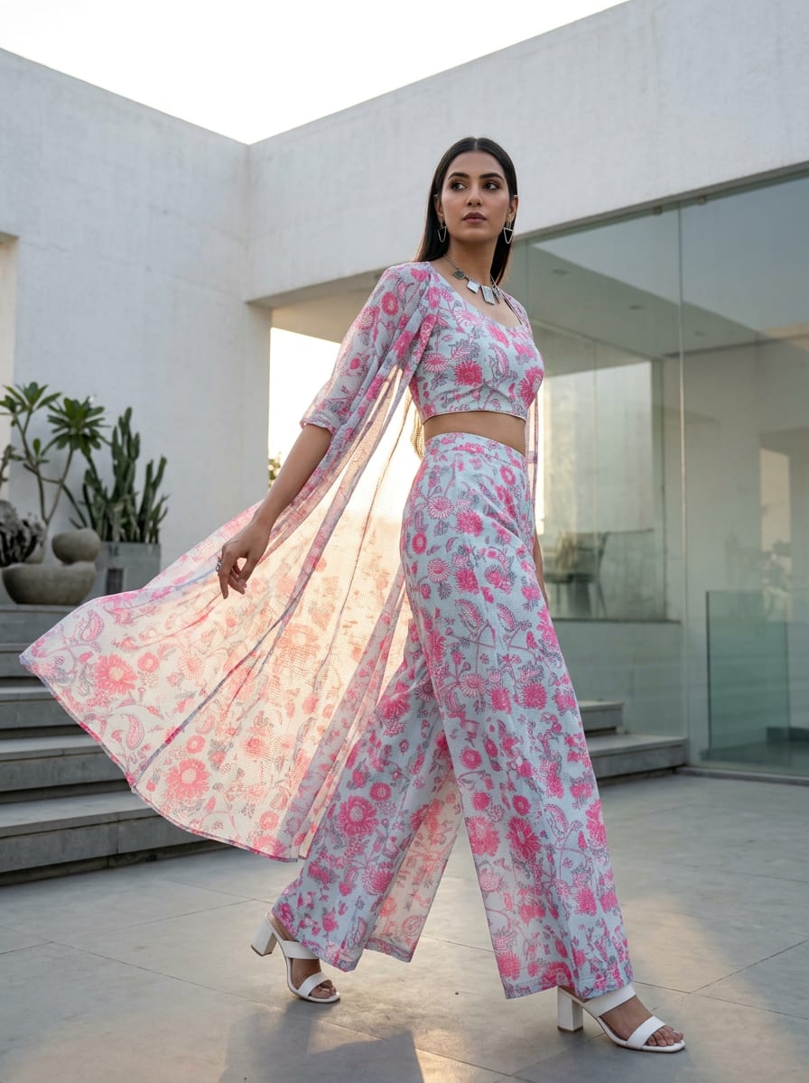 A Timeless Floral Drawn from Tradition