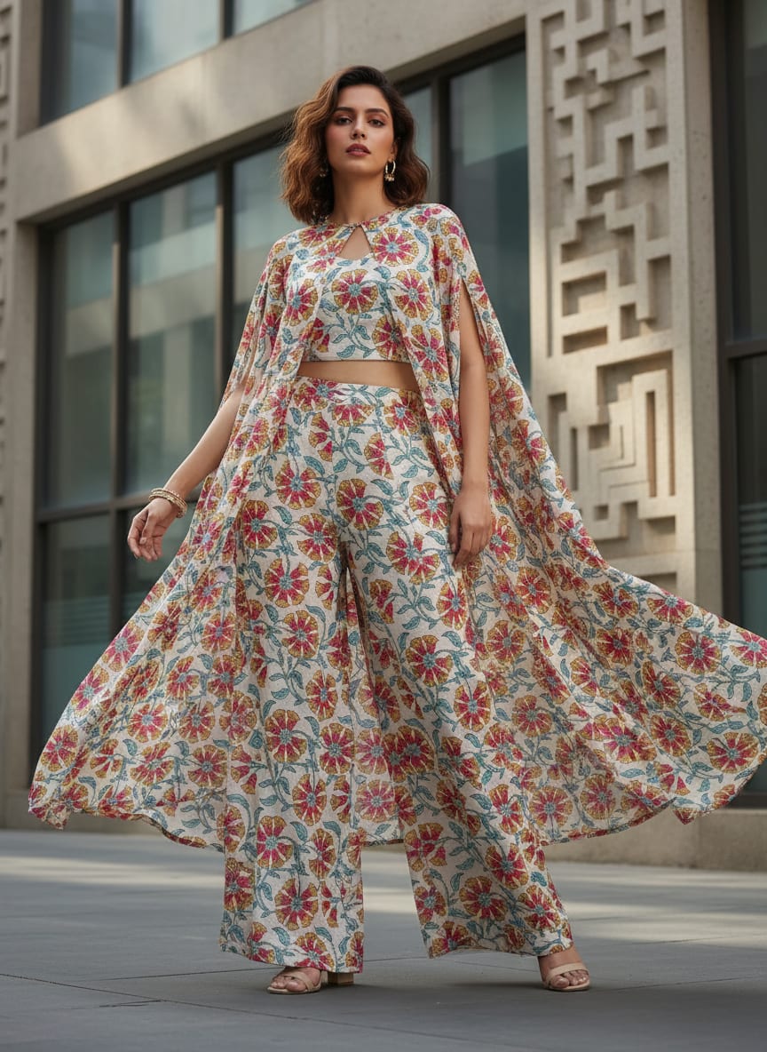 A Garden Inspired by Indian Block Prints