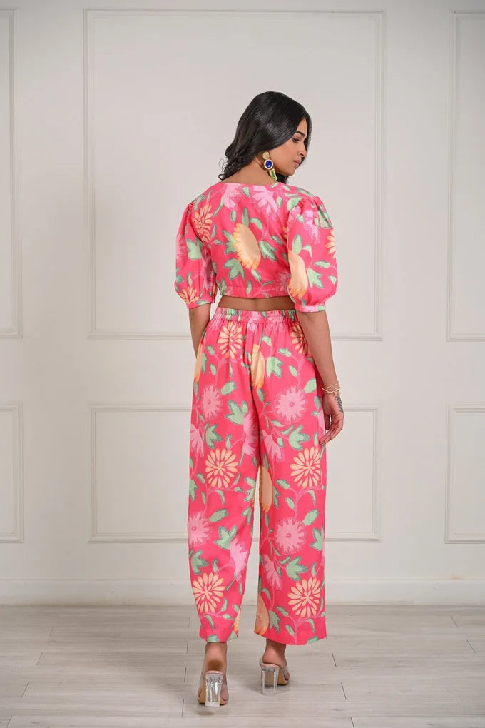 Floral Print Co Ord Set – 88.5