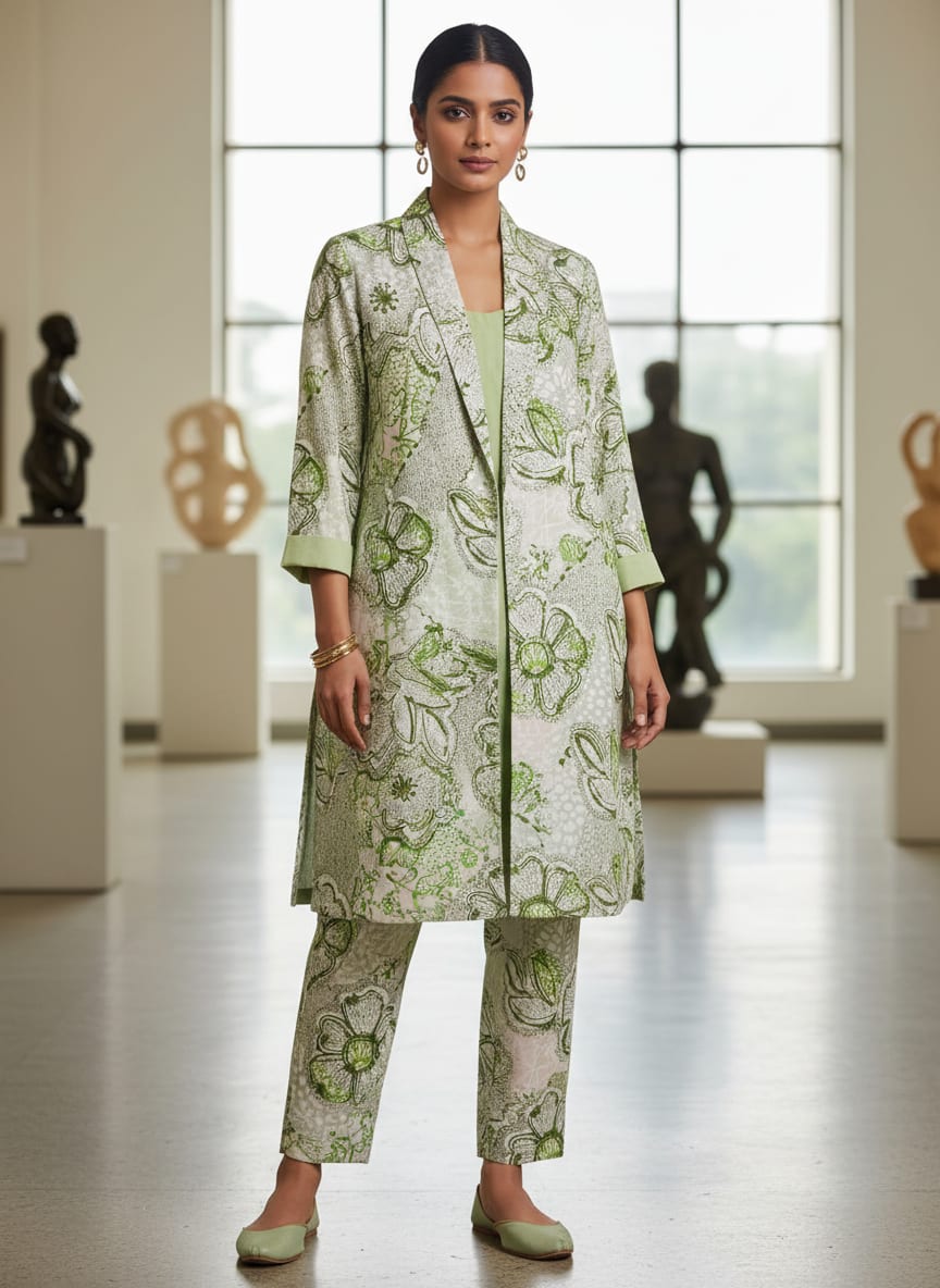 Where Hand-Drawn Art Meets Woven Cloth