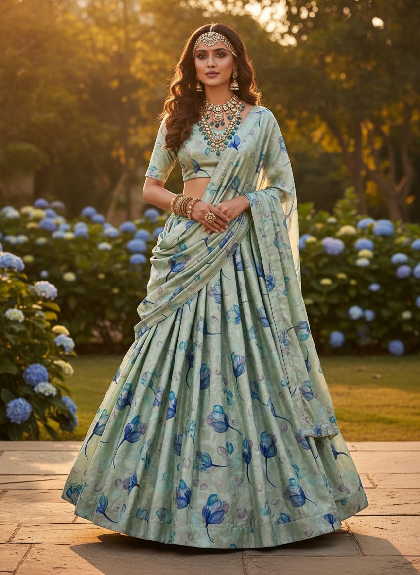 Floral Printed Fabric