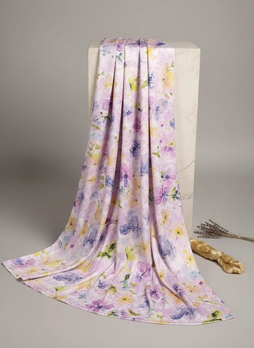 Where Watercolor Meets Woven Cloth
