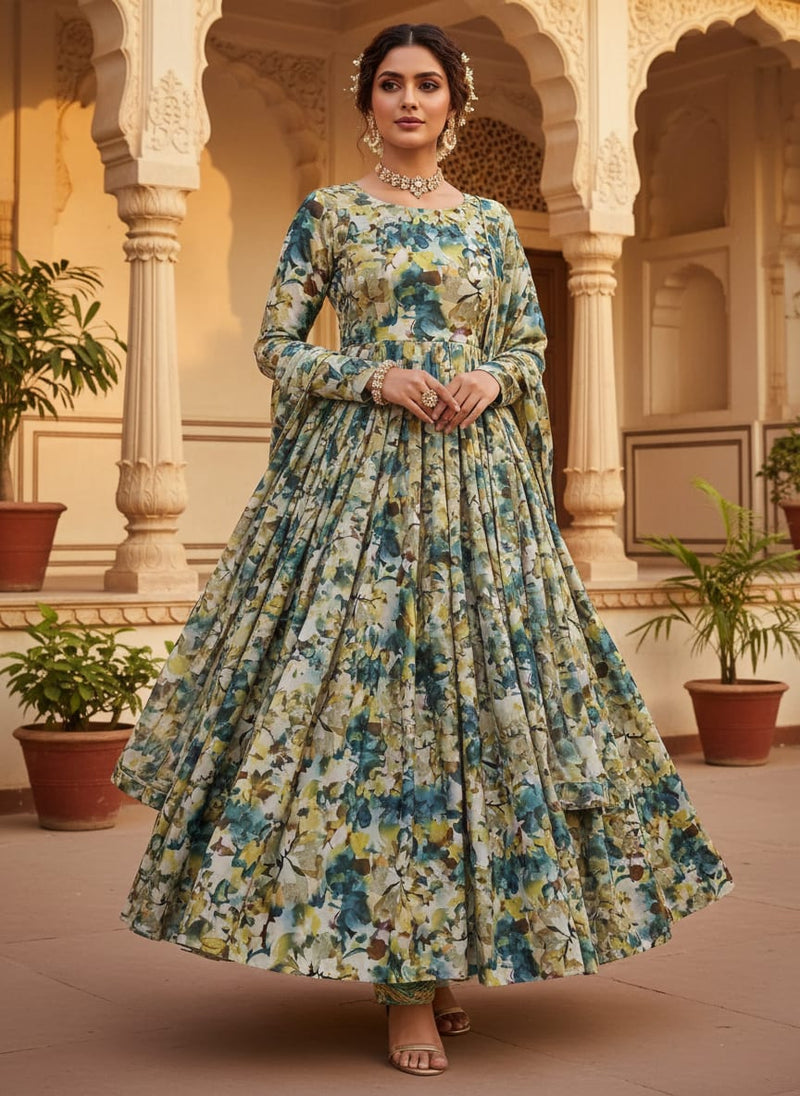 Floral Printed Fabric