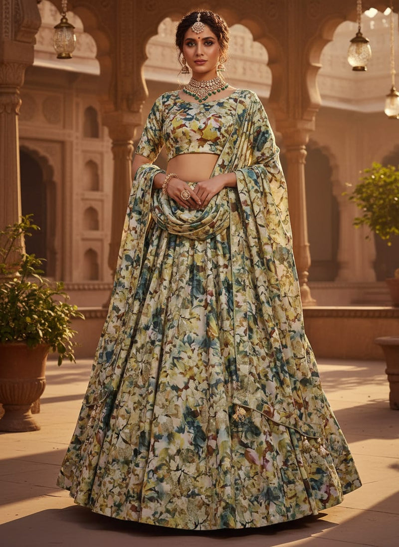 Floral Printed Fabric