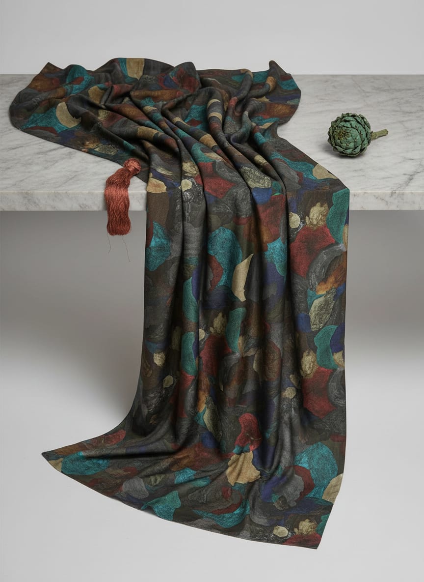 A Canvas of Expressive, Painterly Shapes