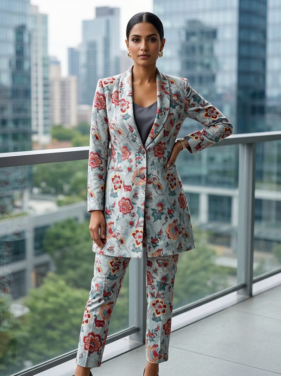 A Print with Heritage in Every Petal