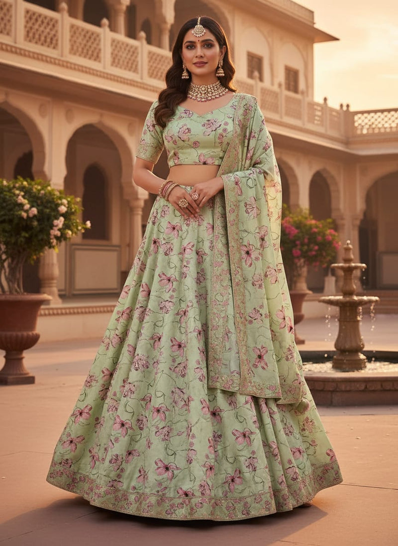 Floral Printed Fabric