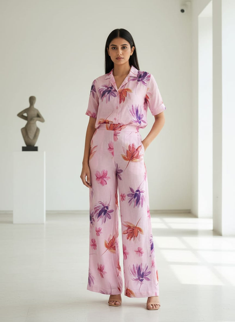 Pink Floral Fabric