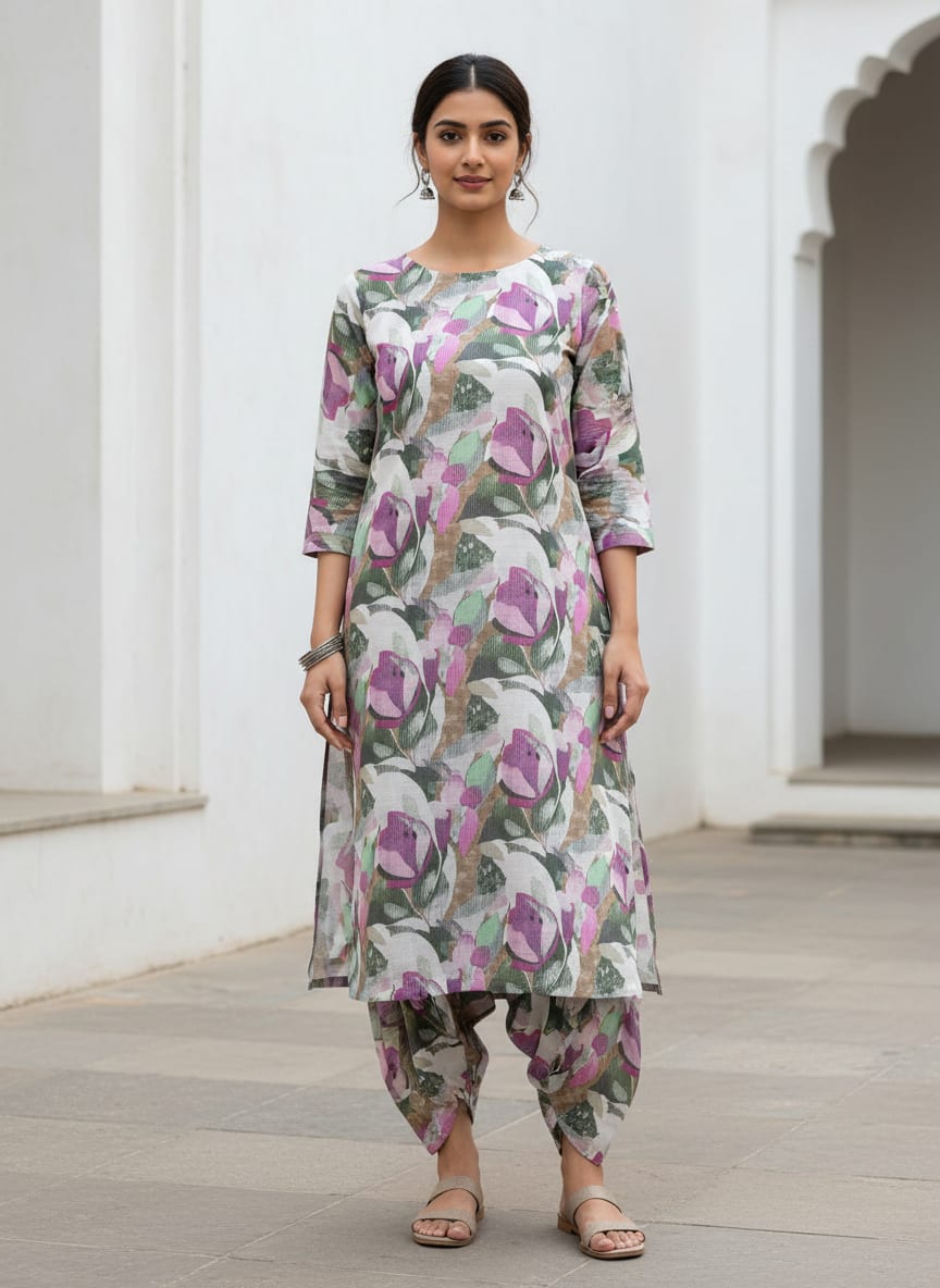 Where Painterly Strokes Meet Woven Cloth