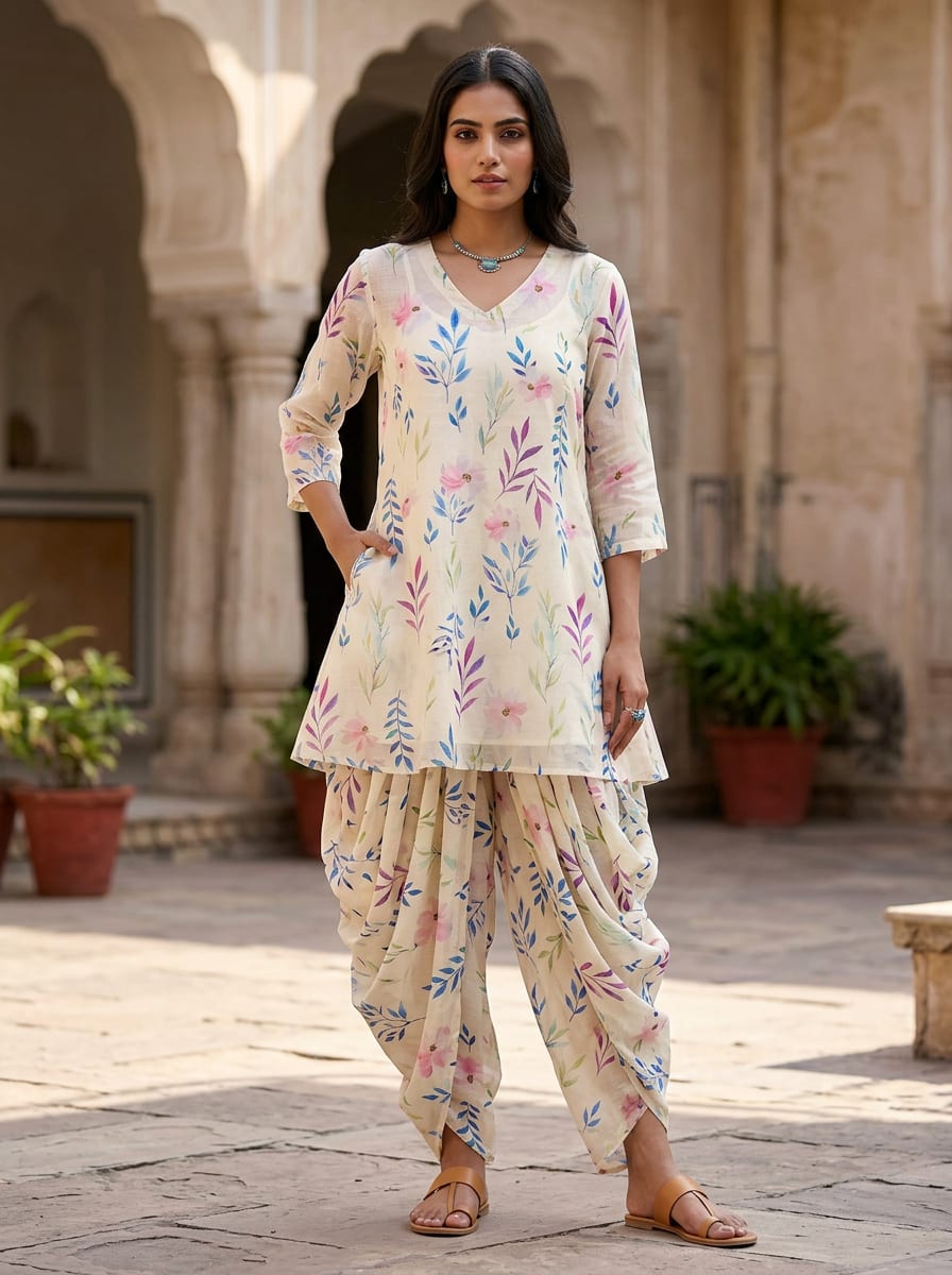 Where Watercolour Meets Woven Cloth