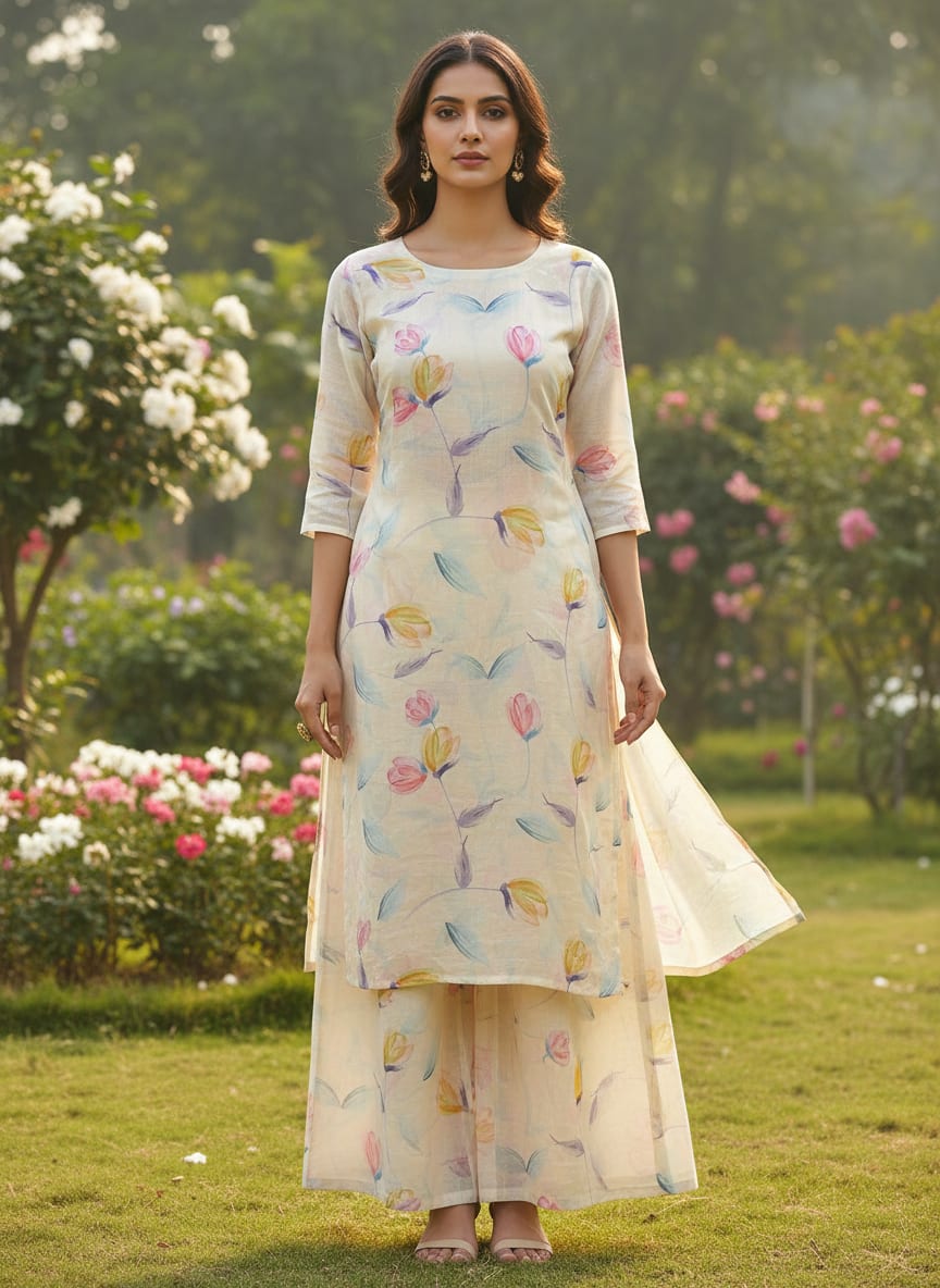 Floral Printed Fabric