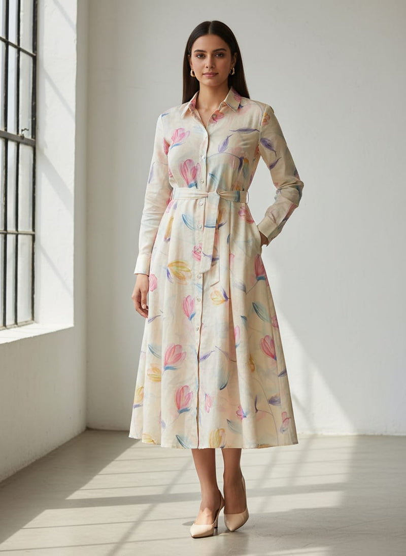 Floral Printed Fabric