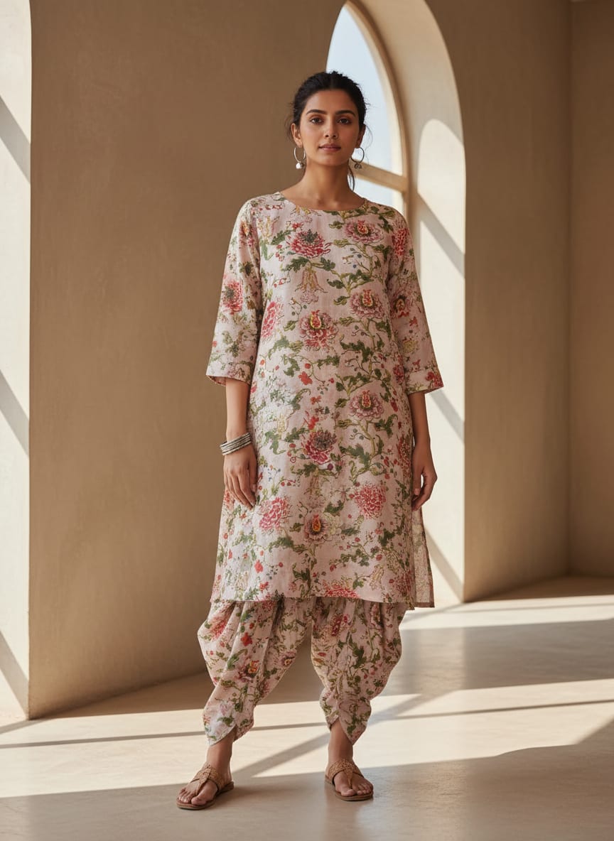 A Print Inspired by Classic Chintz Textiles