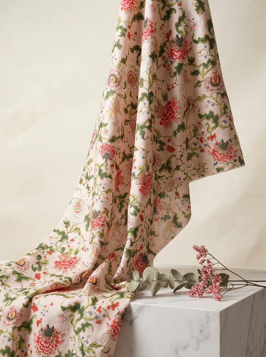 A Print Inspired by Classic Chintz Textiles