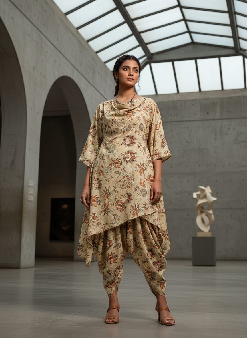 A Print Inspired by Traditional Artistry