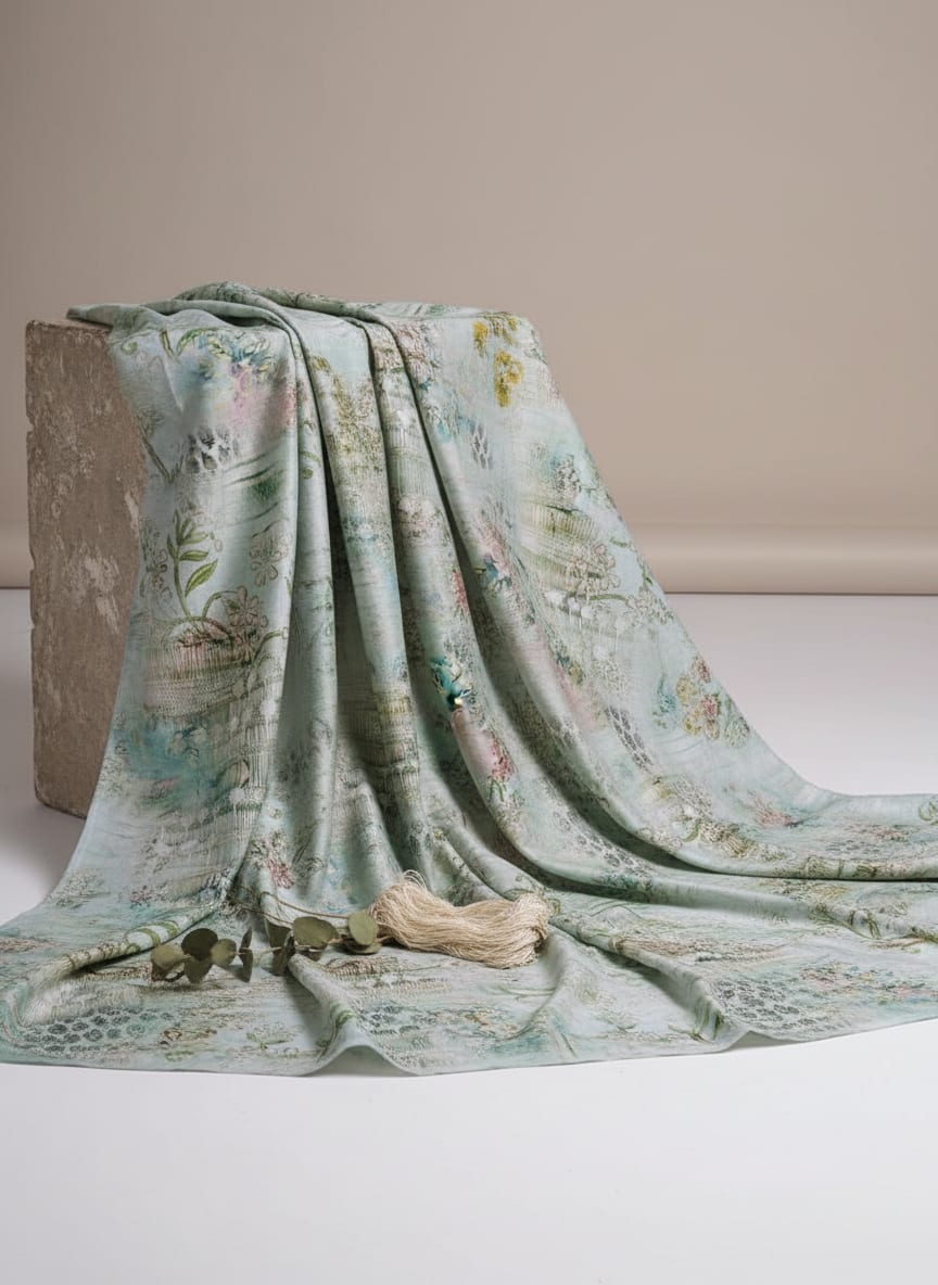 Where Patchwork and Watercolour Meet