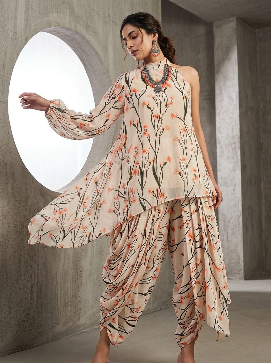 A Print That Breathes with Delicacy