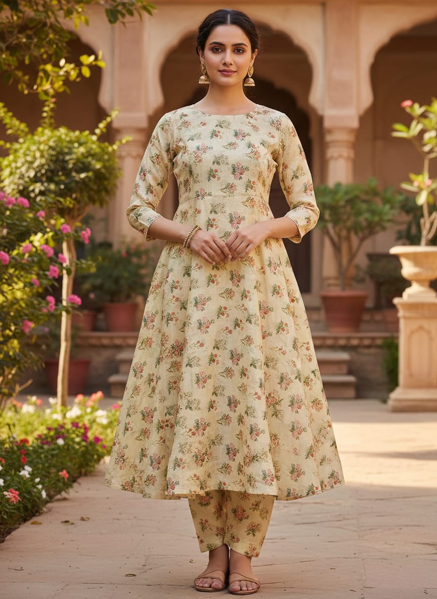 A Print That Whispers of Vintage Gardens