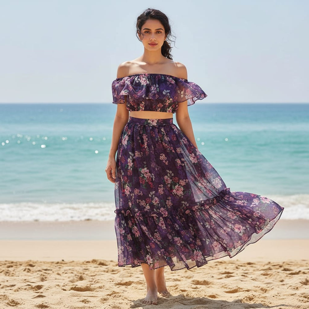 A Floral Print Found in Twilight