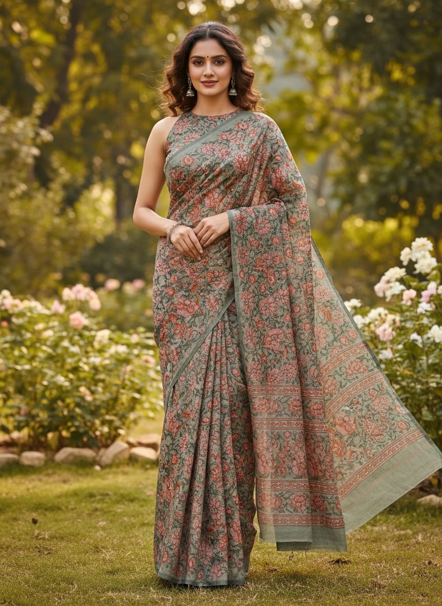 A Print with Heritage in Every Petal