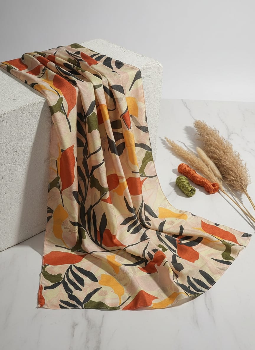A Canvas of Abstract Botanicals