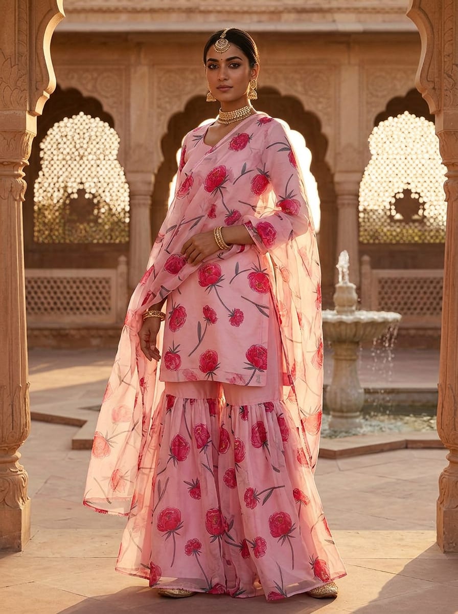 A Print That Blooms in Two Layers