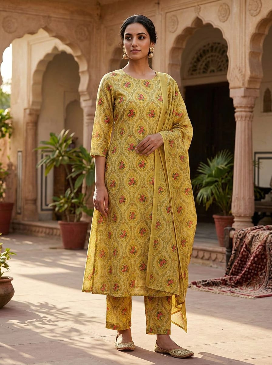 A Pattern of Vintage Royal Charm