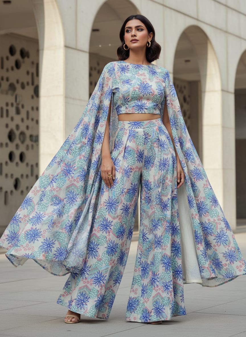 A Floral Print with an Artist's Touch