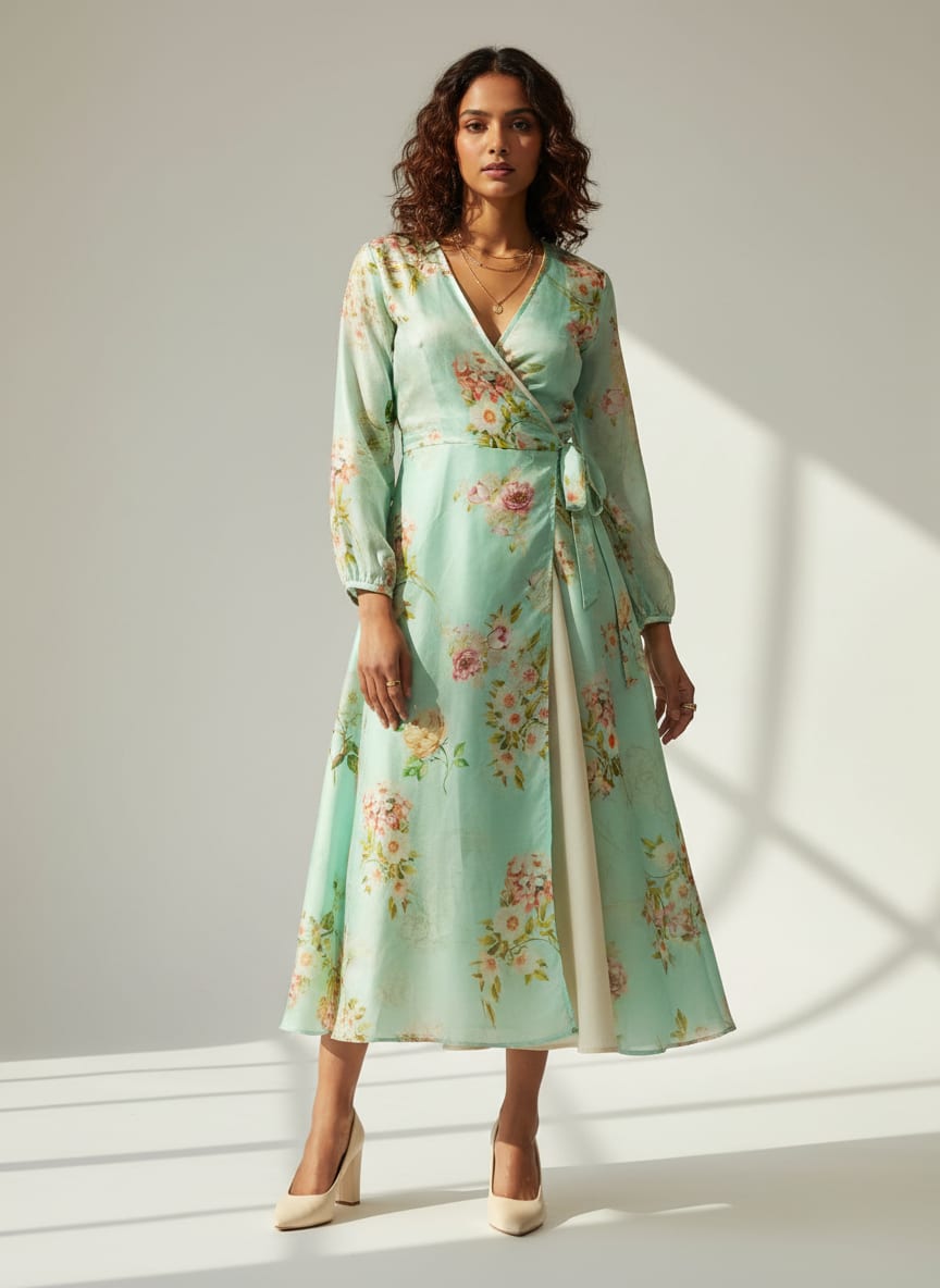 A Print That Breathes with Softness