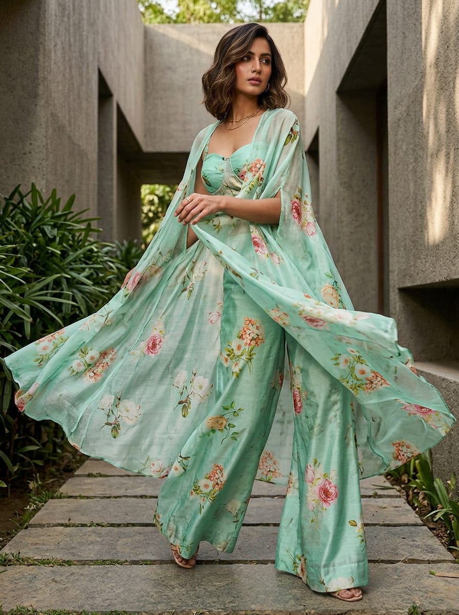 A Print That Breathes with Softness