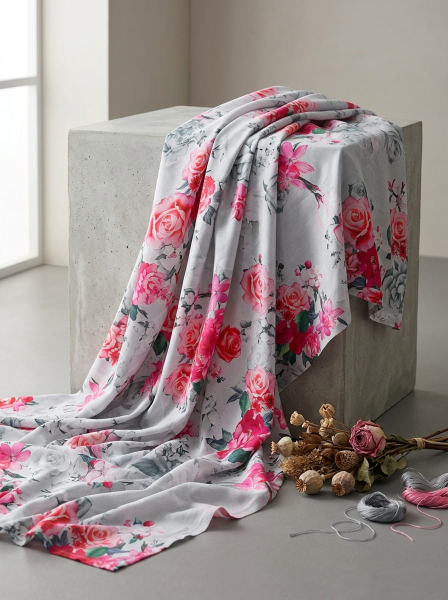 A Rose Garden Rendered in Perfect Detail