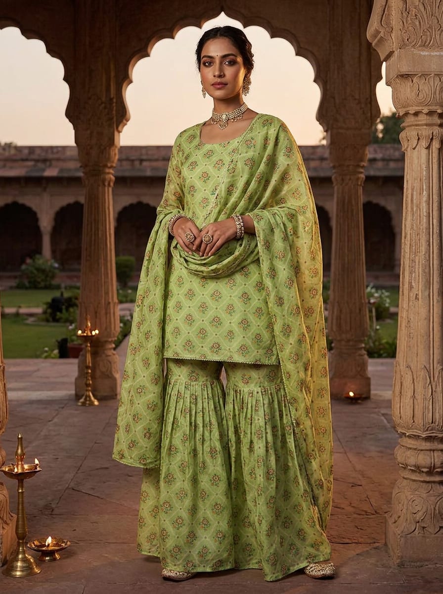 A Garden Trellis, Woven in Thread