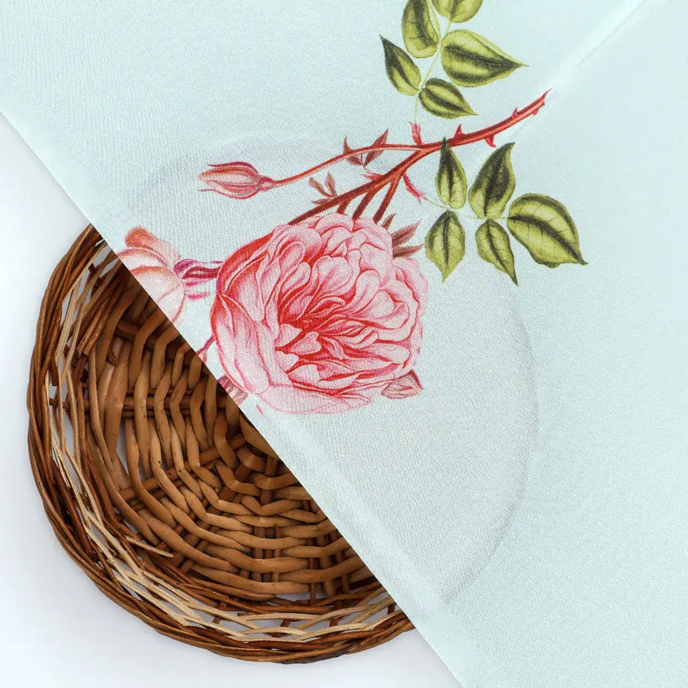 Gorgeous floral digital printed silk crepe fabric from FAB VOGUE Studio – cr 0 0ta07107p14 110 b