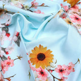 Classy floral print silk crepe fabric from FAB VOGUE Studio – cr 0 0ta71407 110 c