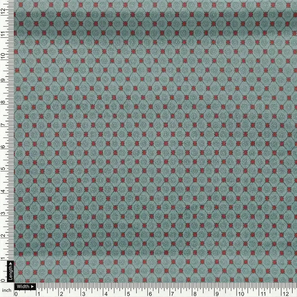 Prisma Rhombus Diamond Digital Printed Fabric - Silk Crepe – cr 0 ma01157 110 a