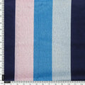 Classy Green, Blue, and Peach Strips Digital Printed Silk Crepe Fabric – cr 0 ta07534 110 d