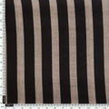 Classy Brown Strip Digital Printed Silk Crepe Fabric – cr 0 ta07623 110 d