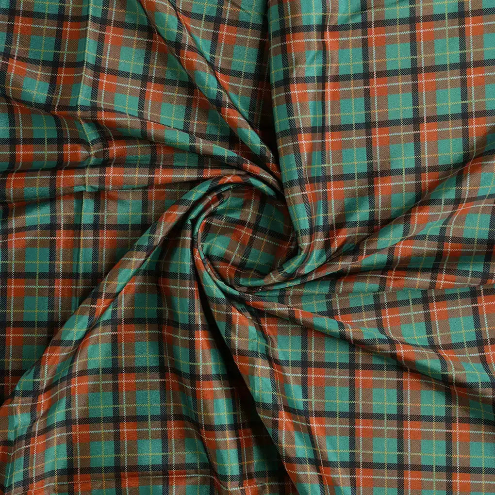 Mini Check Patterns Digital Printed Fabric - Crepe – cr 0 ta08598 110 b